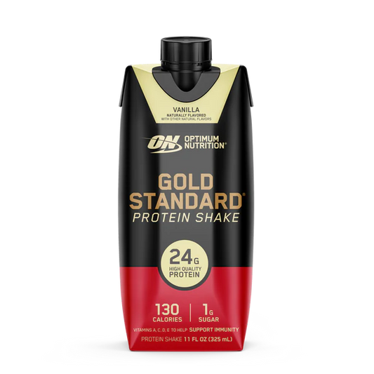 ON | Gold Estandar Protein Shake 12 Pza - Vainilla