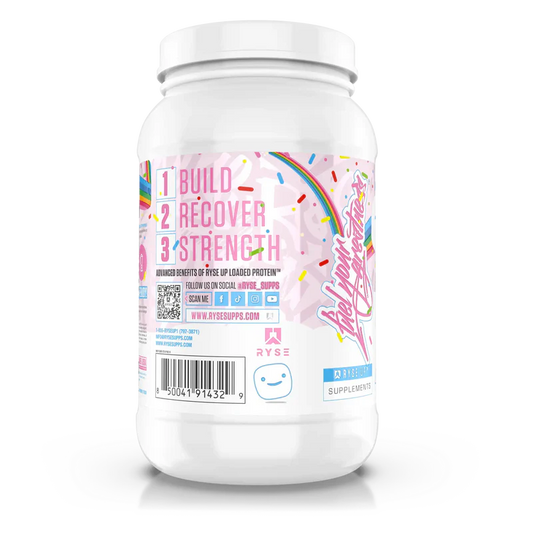 RYSE | Proteina 2 lbs / 27 Serv - Jet Puffed Birthday Cake