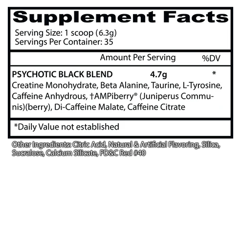 INSANE LABZ | Psychotic Black 35 Serv - Watermelon