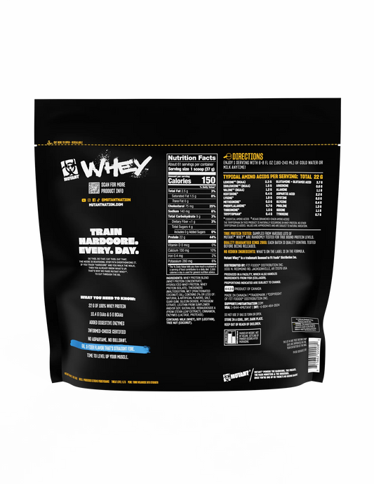 MUTAN | Hardcore Whey 5 lbs - Vainilla Ice Cream