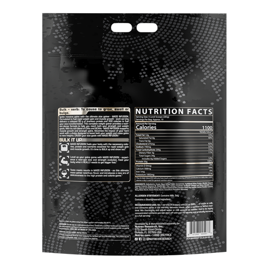 NUTREX | Mass Infusion 12 lbs - Vainilla
