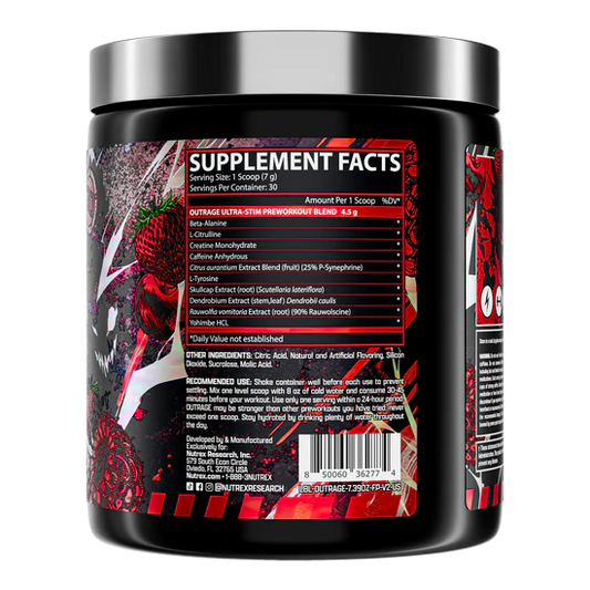 NUTREX | Outrage Ultra Stim Pwo - Fruit Punch