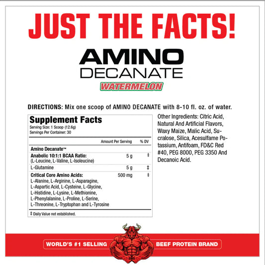 MUSCLEMEDS | Amino Decanate - Watermelon