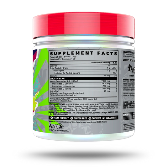 GHOST | BCAA 30 Serv - Sour Welchs Grape