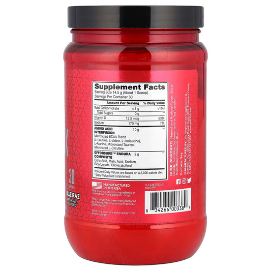 BSN | Amino X 30 Serv - Blue Raspberry