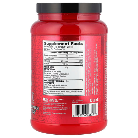 BSN | Amino X 70 Serv - Fruit Punch