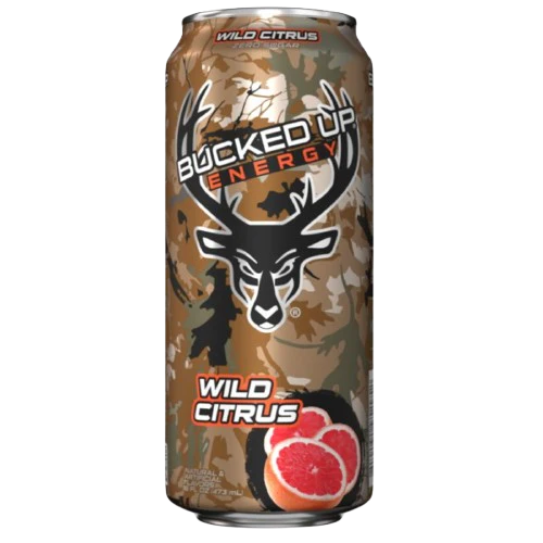 BUCKED UP | Energy Drink 12 pza - Wild Citrus