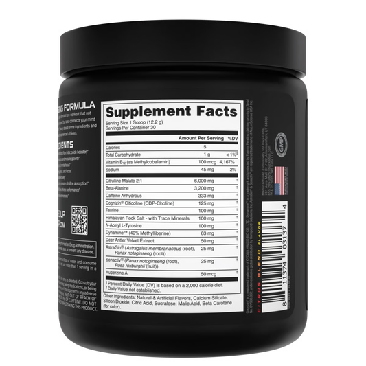 BUCKED UP | Pre-entreno BAMF 30 Serv - Gym N Juice Citrus