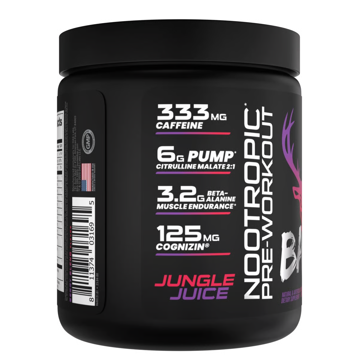 BUCKED UP | Pre-entreno BAMF 30 Serv - Jungle Juice