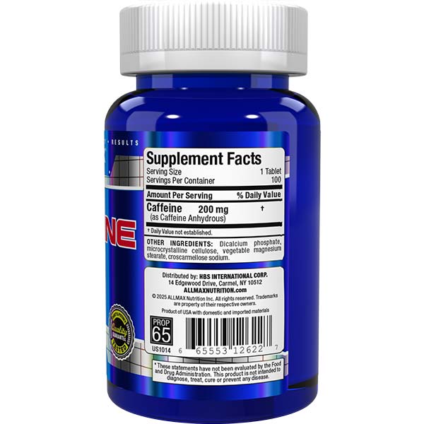 ALLMAX | Cafeina 200 mg