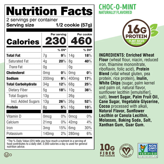 LENNY & LARRY´S | The Complete Cookies 12 pza - Choc-o-mint