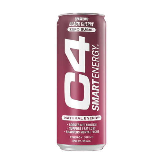 C4 | Smart Energy Drink Carbonated. 12 pza - Black Cherry