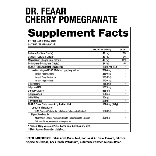 DP | Aminoacidos Dr. FEAAR - Cherry Pomegranate