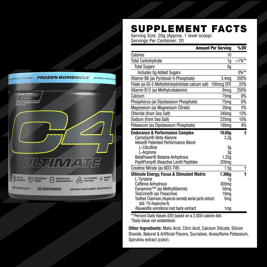 C4 | Ultimate Pre-workout - Icy Blue Razz