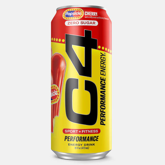 C4 | Energy Drink Carbonated 12 pza - Cherry Popsicle