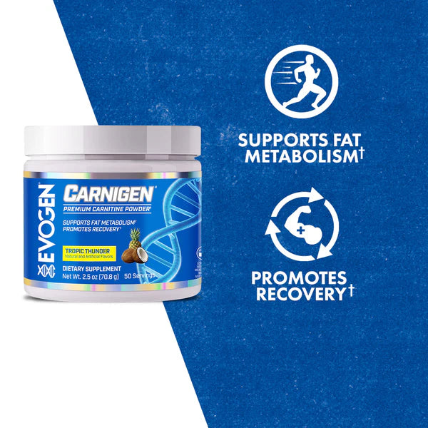 EVOGEN | L-Carnitina Carnigen 50 Serv - Tropic Thunder