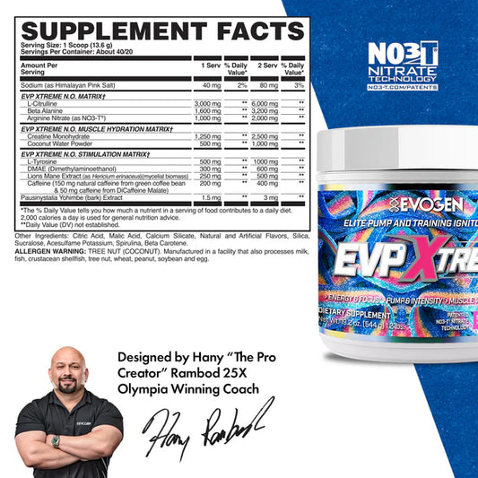 EVOGEN | EVP Extreme 40 Serv - Sour Candy