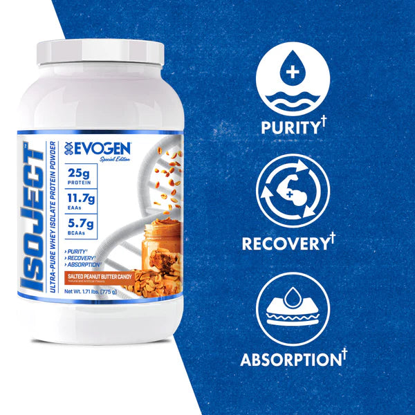EVOGEN | Isoject 25 Serv - Salted Peanut Butter Candy