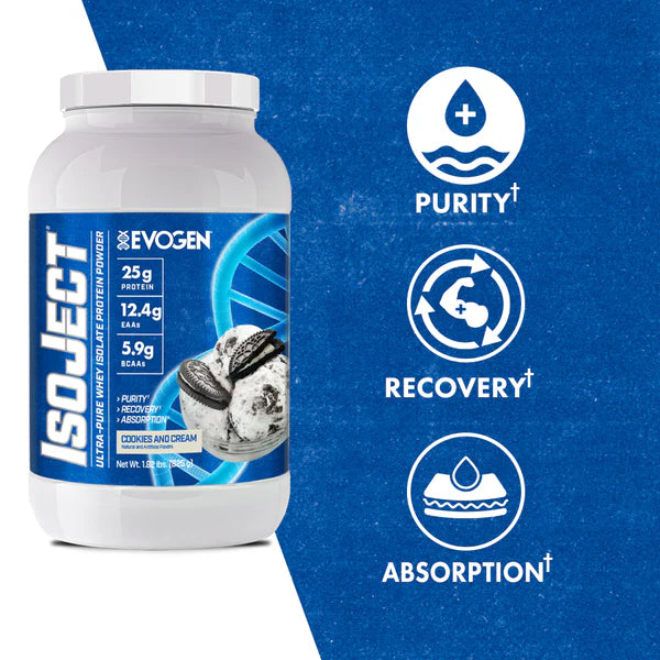 EVOGEN | Isoject 25 Serv - Cookies and Cream