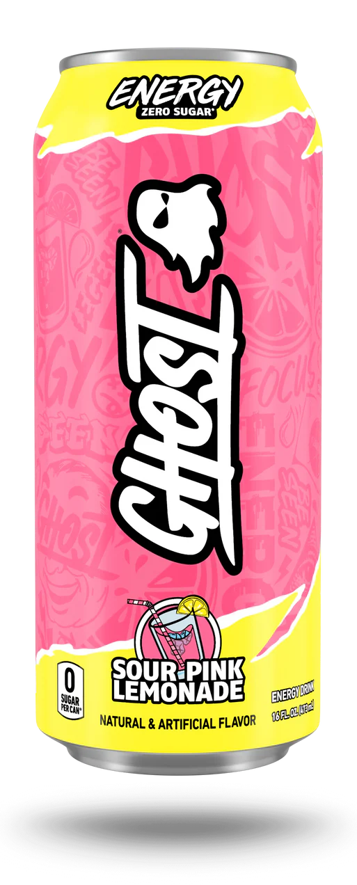 GHOST | Energy Drink 12 pza - Sour Pink Lemonade