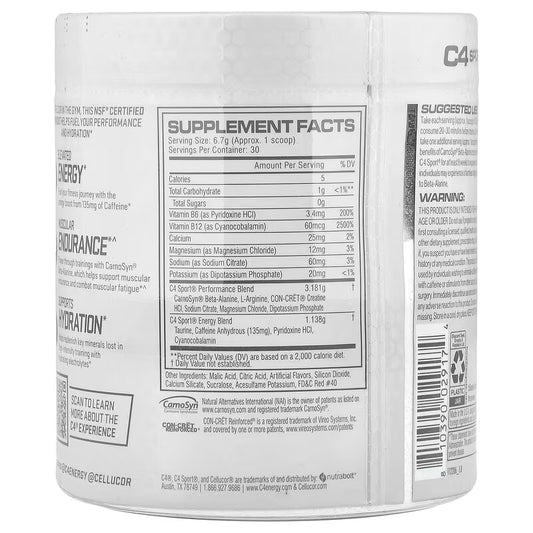 C4 | Sport Pre-workout - Fruit Punch