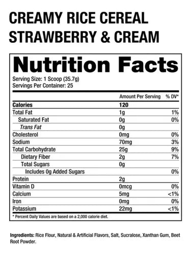 DRAGON PHARMA | Creamy Rice Cereal - Strawberry and Cream