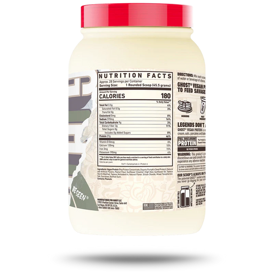 GHOST | Vegan Protein 2.2 lbs - Peanut Butter Cereal Milk