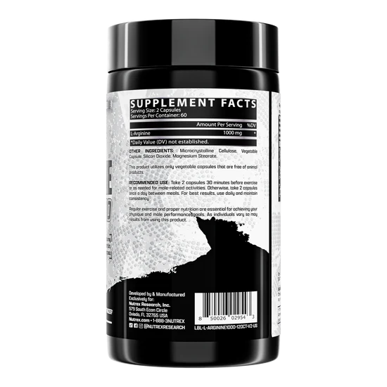 NUTREX | L-Arginina 1000 - 120 caps