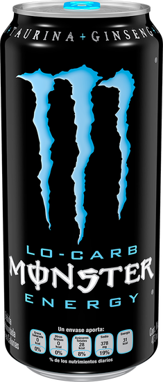 MONSTER | Energy Drink Zero Sugar 12 pza - Blue