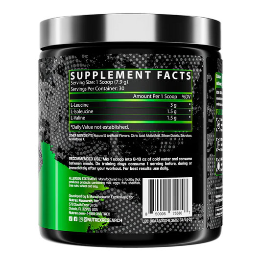 NUTREX | BCAA 6000 Recovery - Green Apple
