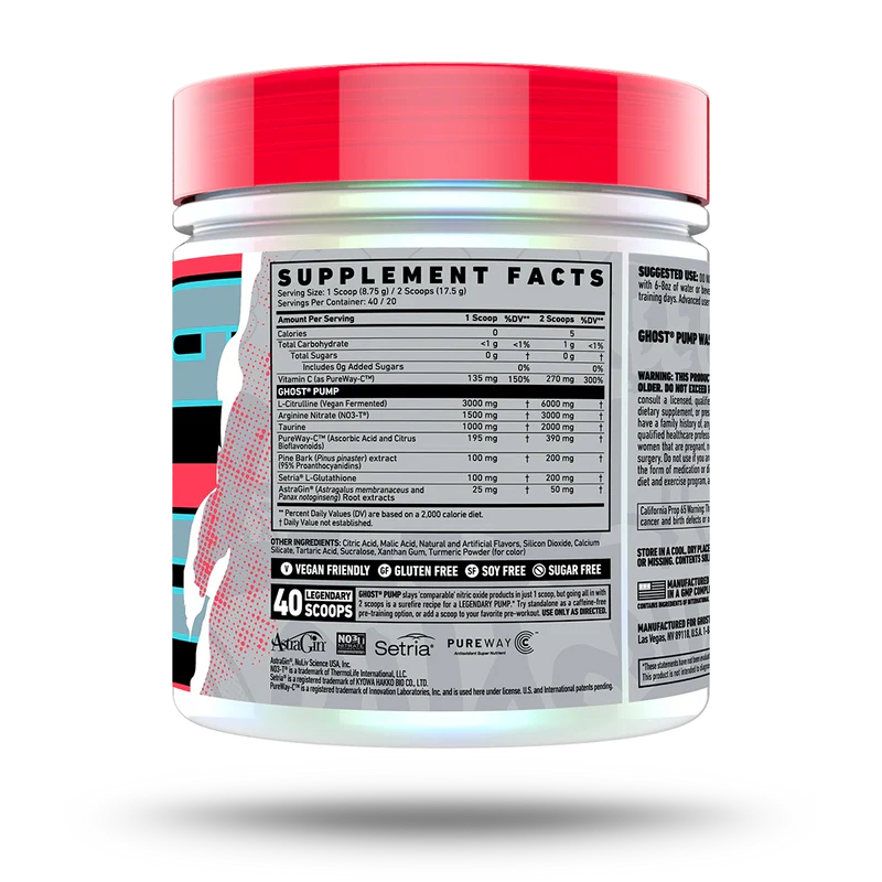 GHOST | Pump Oxido Nitrico - Pineapple