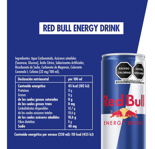 REDBULL | Energy Drink 12 pza - Original