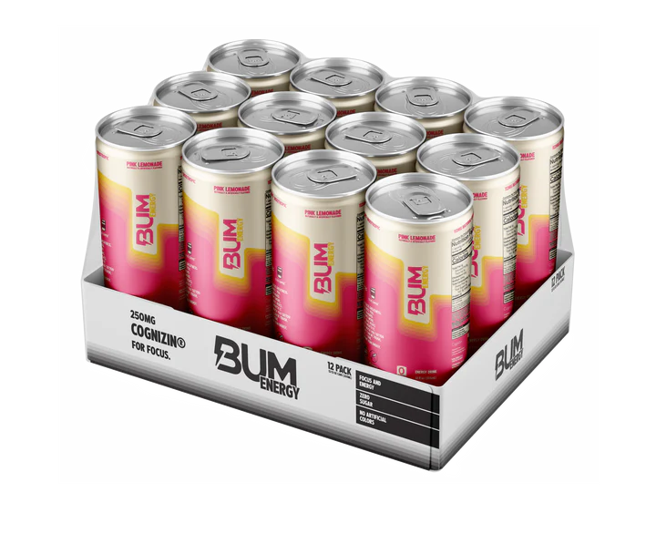RAW | BUM Energy Drink Cherry Frost 12 pza