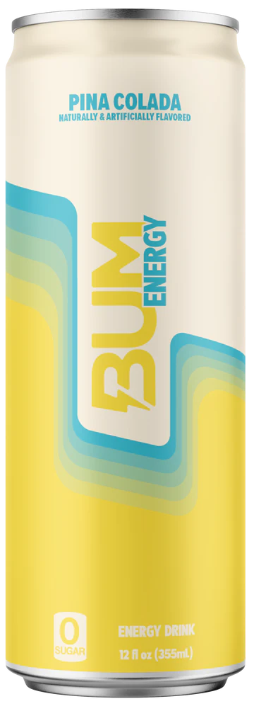 RAW | BUM Energy Drink Piña Colada 12 pza
