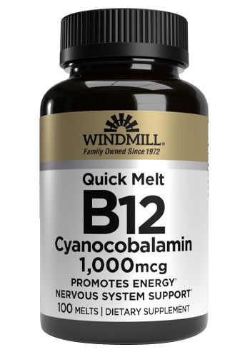 WINDMILL | Vitamina B12 - 100 Tabletas