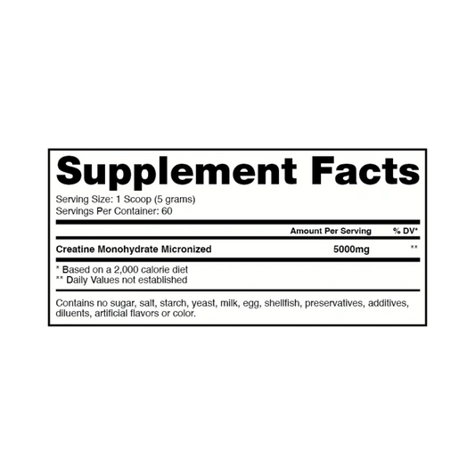 DRAGON PHARMA | Creatina Monohidratada - Sin sabor