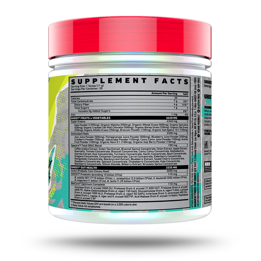 GHOST | Greens Superfood 30 Serv - Lime