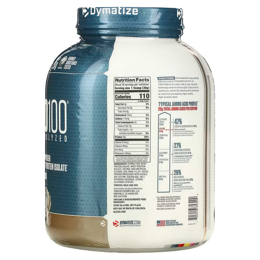 DYMATIZE | ISO 100 5 lbs - Cookies and Cream