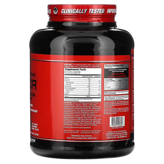 MUSCLEMEDS | Carnivor Beef Protein 4 lbs - Rocket Pop