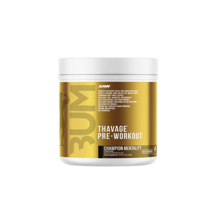 RAW | Thavage PWO - Champion Mentality