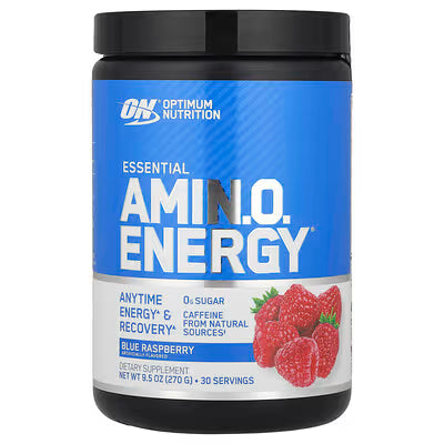 ON | Amino Energy 270 gr servicios - Blue Raspberry
