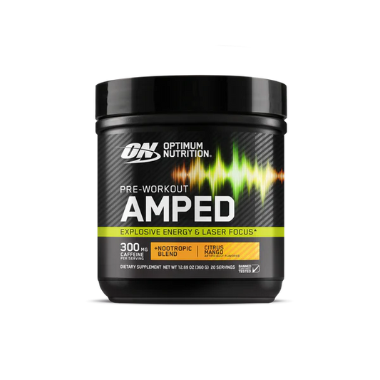ON | Pre-Workout Amped 20 serv - Citrus Mango