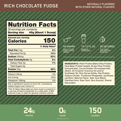ON | Gold Standar Plant Protein 1.76 lbs - Chocolate