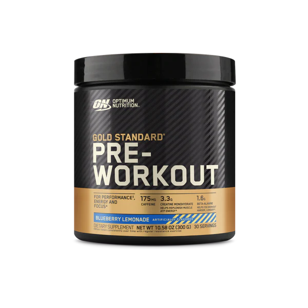 ON | Gold Estandar Pre-Workout 30 serv - Blue Raspberry