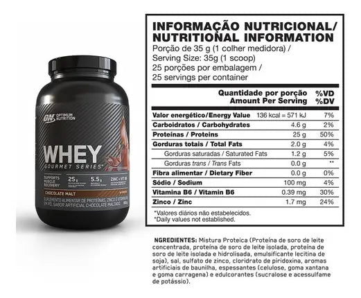 ON | Whey Gourmet 1.98 lbs - Chocolate