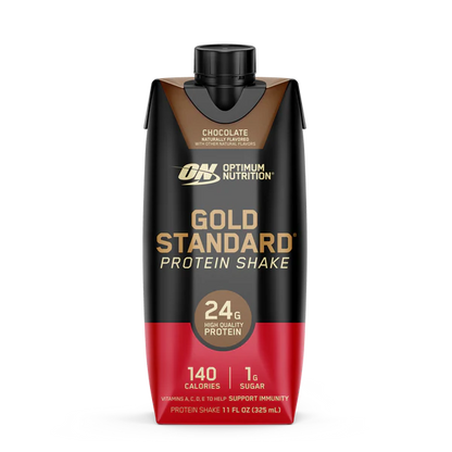 ON | Gold Estandar Protein Shake 12 Pza - Chocolate