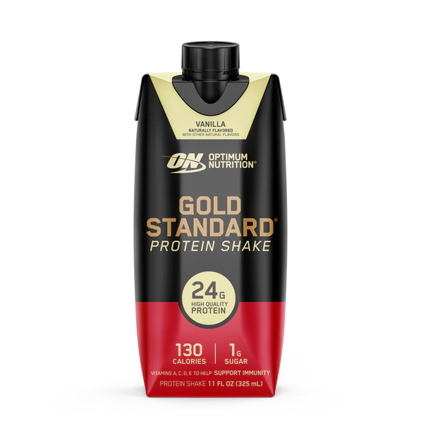 ON | Gold Estandar Protein Shake 12 Pza - Vainilla