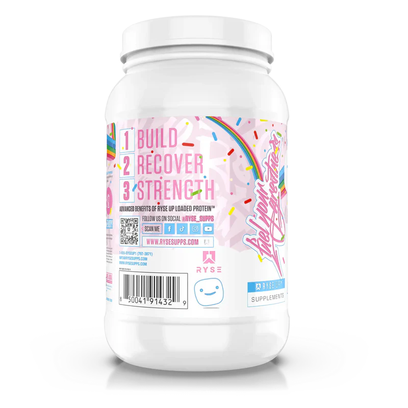 RYSE | Proteina 2 lbs / 27 Serv - Jet Puffed Birthday Cake