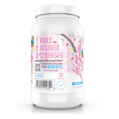 RYSE | Proteina 2 lbs / 27 Serv - Jet Puffed Birthday Cake