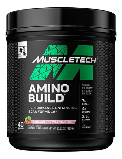 MUSCLETECH | Amino Build 40 serv - Strawberry Watermelon